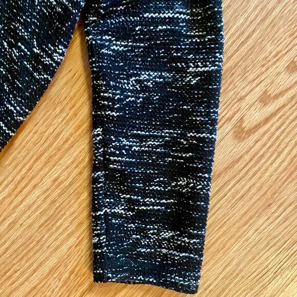 Liz Claiborne Weekend Black Speckled Knit Pullover Tunic Sweater Womens Medium - Picture 8 of 10